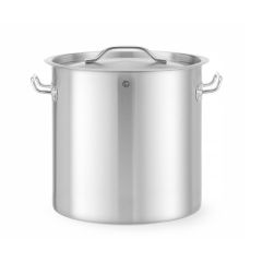 Kookpan hoog - met deksel Alum./RVS Hendi HEN 832899