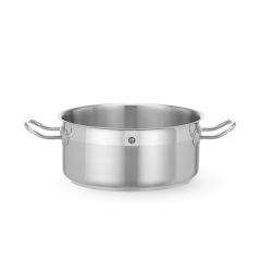 Kookpan laag - zonder deksel Alum./RVS Hendi HEN 830161