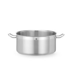 Kookpan laag - zonder deksel Alum./RVS Hendi HEN 830185