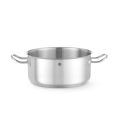 Kookpan laag - zonder deksel Alum./RVS Hendi HEN 837665