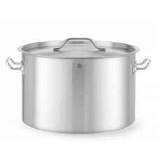 Kookpan middel - met deksel Alum./RVS Hendi HEN 832851