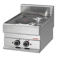 Kooktoestel 2-zones elektr. RVS Modular EMG 316012