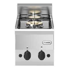 Kooktoestel 2-zones gas RVS Modular EMG 318611