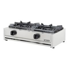 Kooktoestel 2-zones gas RVS Vimitex EMG 305002
