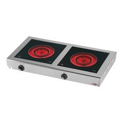 Kooktoestel 2-zones RVS Stilfer EMG 527152