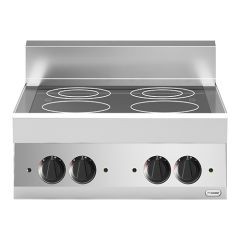 Kooktoestel 4-zones elektr. glas Modular EMG 318048