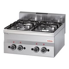 Kooktoestel 4-zones gas RVS Modular EMG 316612