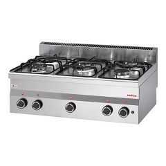 Kooktoestel 5-zones gas RVS Modular EMG 316603