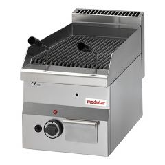 Lavasteen grill 1-zone RVS Modular EMG 316641