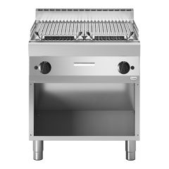 Lavasteen grill 2-zones RVS Modular EMG 318773
