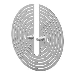 Luchtreductie kit RVS Unox EMG 596784