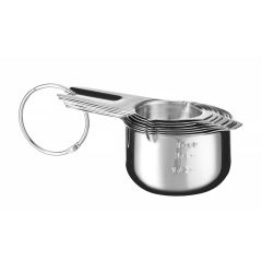 Maatbekers - set van 7 stuks. RVS Hendi HEN 596487