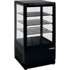Mini Koelvitrine 70 Liter Model Sc 70 Zwart Saro 330-10051
