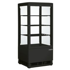 Mini Koelvitrine Model Sc 80 Zwart Saro 330-1009