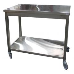 Mobiele Werktafel Aisi304 Met Bodemschap Saro 700-7695