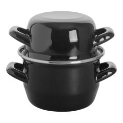 Mosselpan 0,5kg emaille verhoogd model EMGA EMG 975010