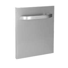 Neutraal Element Base 700 Deur t.b.v. Onderstel - 39,7x3,5x44,4 cm Combisteel 7178.9047