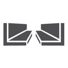 Onderstel Geleidersets t.b.v. Pizzawerkbank 7450.1215-1220 En 7950.0040-0042-0044 - 65 cm breed Standard Line Combisteel 7451.0255