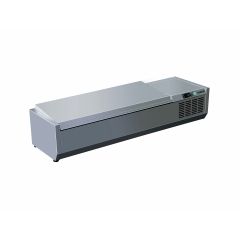 Opzet Koelvitrine Met Deksel - 1/3 Gn Model Vrx 1200 S/S Saro 323-3138