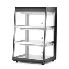 Opzet warmhoudvitrine Glas/Koolstof Hendi HEN 273760