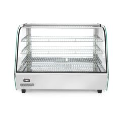 Opzet warmhoudvitrine Verchroomd,Roestvast staal 160 Liter Hendi HEN 233733