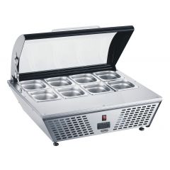 Opzetvitrine 67L - 76,7x61,2x32,8 cm Combisteel 7487.0040