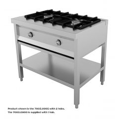 Pannenkoekentafel 1-Pits - 50x60x50 cm Combisteel 7003.0900