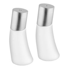 Peper & zoutstrooier H.10 cm (2) porselein EMGA EMG 115002