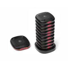 Piepers voor restaurants – set van 10 stuks. ABS/RVS Hendi HEN 201640