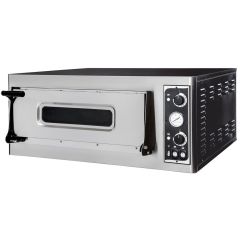 Pizza oven BASIC 4 RVS Enkele ovenkamer Hendi HEN 226681
