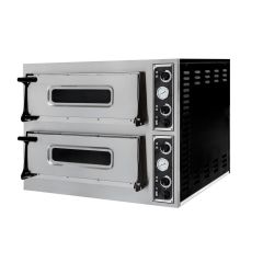 Pizza oven BASIC 44 RVS 2 kamers Hendi HEN 226698