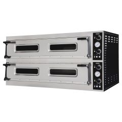 Pizza-oven Pizzaoven Bakplaat Dubbel 2 X 9 - 150x131,4x74,5 cm Combisteel 7485.0055