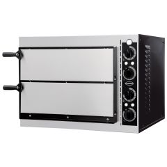 Pizza-oven Pizzaoven Dubbel 2 X 1 - 56,8x50x43 cm Combisteel 7485.0005