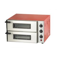 Pizza-oven Pizzaoven Dubbel 2 X 1 - 68,5x67,5x43 cm Combisteel 7455.1095