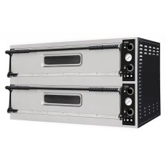 Pizza-oven Pizzaoven Dubbel 2 X 3 - 130,5x60x74,5 cm Combisteel 7485.0145