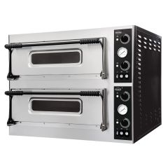 Pizza-oven Pizzaoven Dubbel 2 X 6 - 97,5x121,4x74,5 cm Combisteel 7482.0025