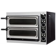 Pizza-oven Pizzaoven Dubbel Raam 2 X 1 - 56,8x50x43 cm Combisteel 7485.0125