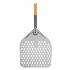 Pizzaschep vierkant geperforeerd Aluminium Hendi HEN 618080