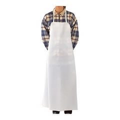Poetsschort polyester (wit) EMGA EMG 806001
