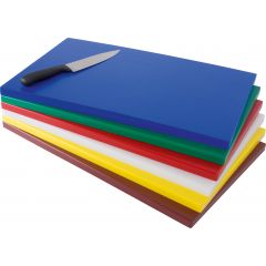 Polyethyleen Snijplank Blauw (Rauwe Vis) 1/1 Gn Saro 387-3020