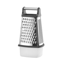 Rasp 4-zijdig met container ABS/RVS/PP Hendi HEN 443026