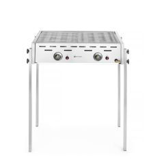 Roast-Master Pro gasbarbecue RVS/Chroom Hendi HEN 148808