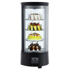 Roterende Koelvitrine 72L - 45x45x98,3 cm Combisteel 7487.0160