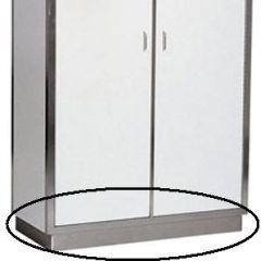RVS Kast Plint - 95x10 cm Combisteel 7003.0711