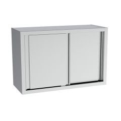 RVS Kast Wandkast Schuifdeuren - 100x40x66 cm Combisteel 7333.0330