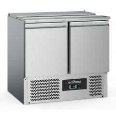 Saladette / Saladebar 2 Deuren 2,5X1/1GN Pan - 90x70x87,6 cm Combisteel 7950.5050