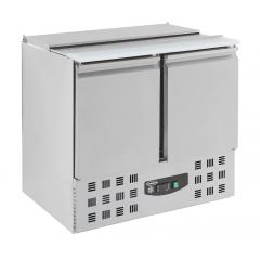 Saladette / Saladebar 2 Deuren 2.5X1/1GN Pan - 90x70x87 cm Compact Line Combisteel 7950.0105