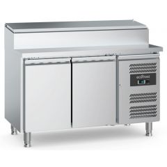 Saladette / Saladebar 2 Deuren 6X1/3GN Pan - 136x70x108,5 cm Combisteel 7950.5190