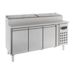 Saladette / Saladebar 3 Deuren 8X1/3GN Pan - 179,5x70x108,5 cm Standard Line Combisteel 7450.0104