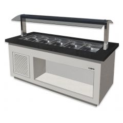 Saladette / Saladebar Model Premium Line- Sb-K 200 Wit Saro 366-2010